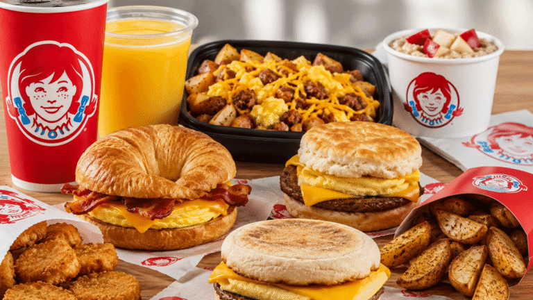 Wendy's Breakfast Menu with Prices